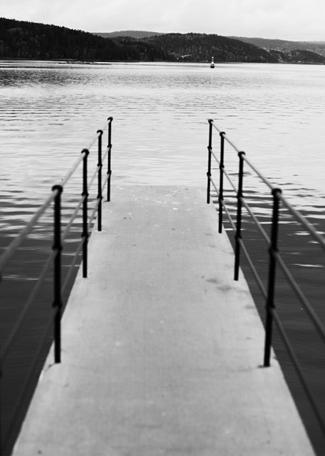 Drøbak - Baderampen i Badeparken – fotografi av Marit Junge | Galleri Drøbak