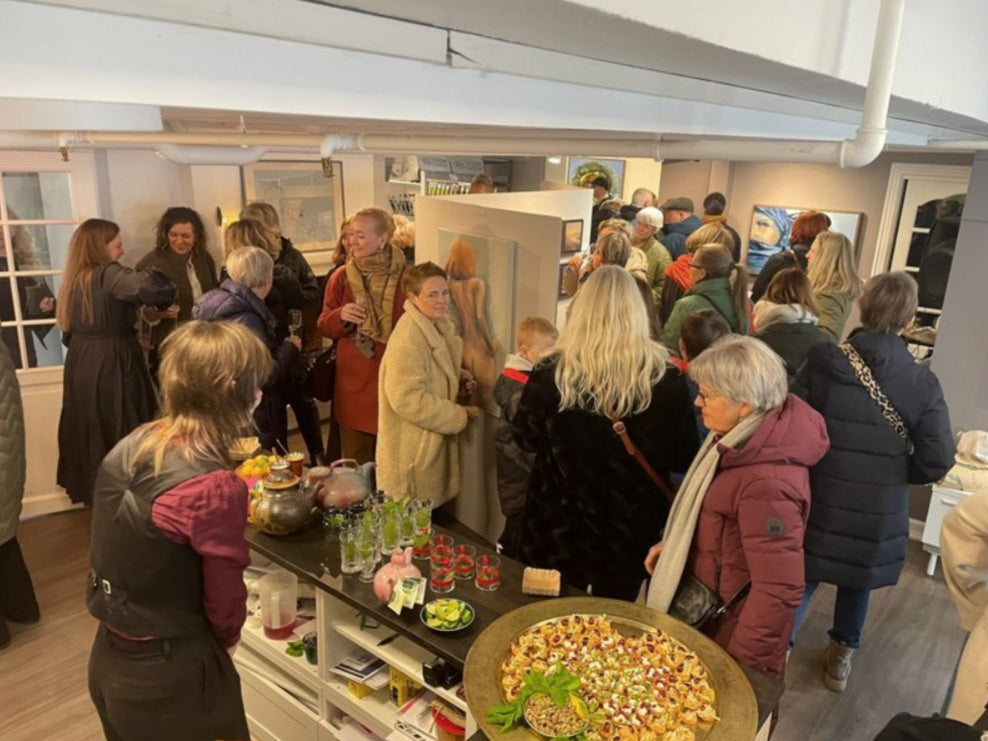AMTA: Fullt hus i Galleri Drøbak