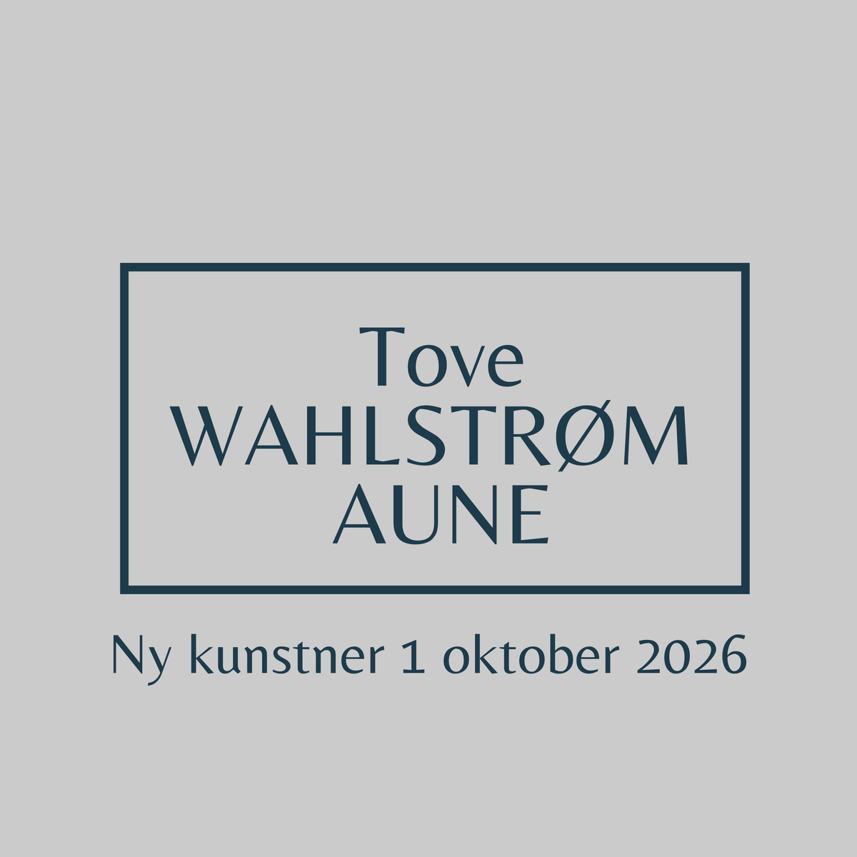 Tove Wahlstrøm Aune