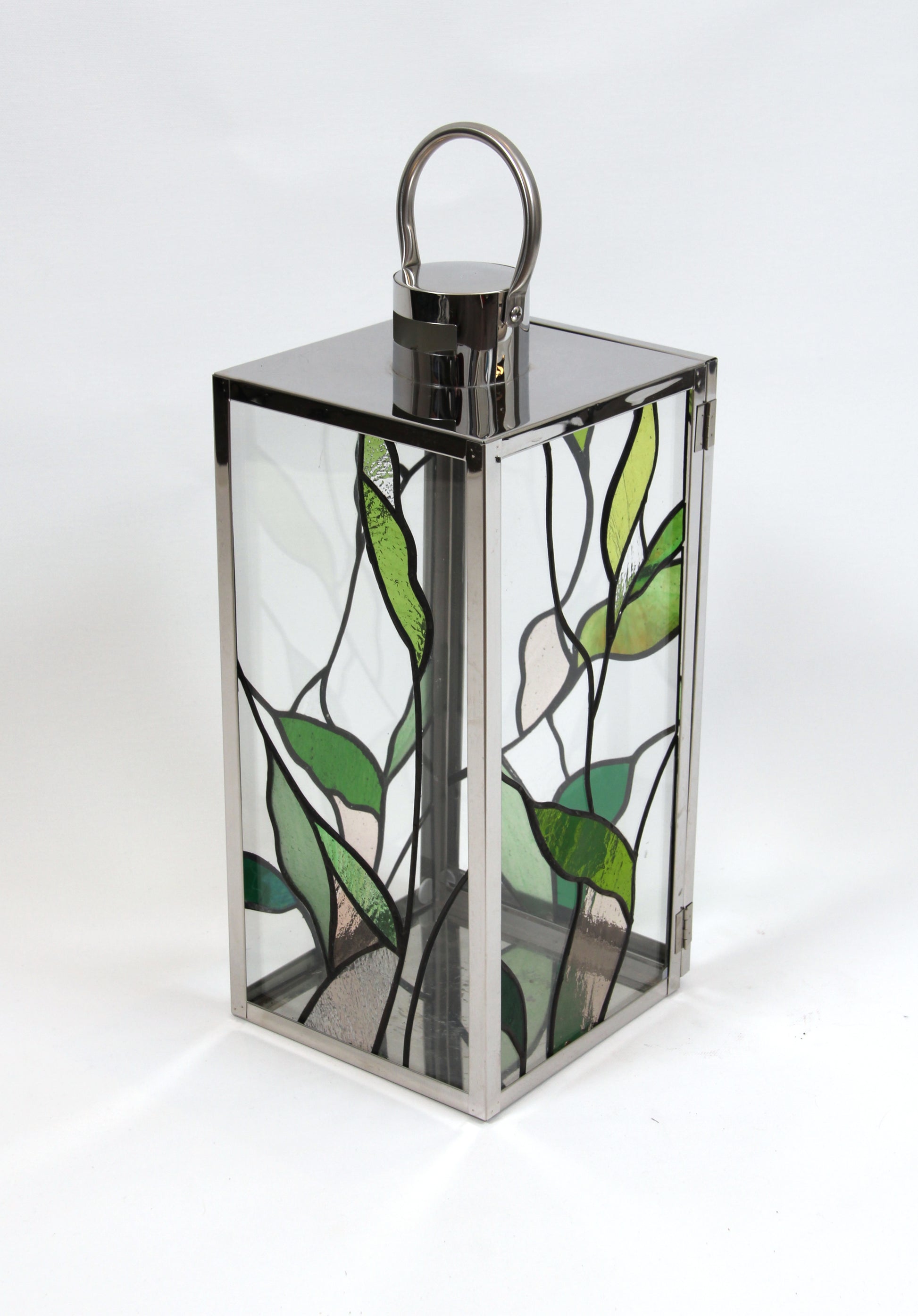 Lykt 5 – glasskunst av Berit Sviland fra andre siden