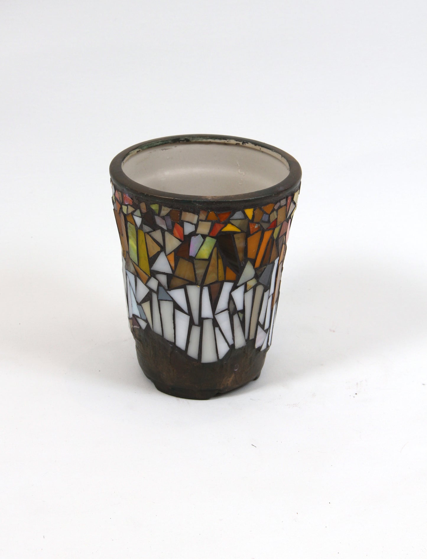 Vase 4 – glasskunst av Berit Sviland fra motsatt side