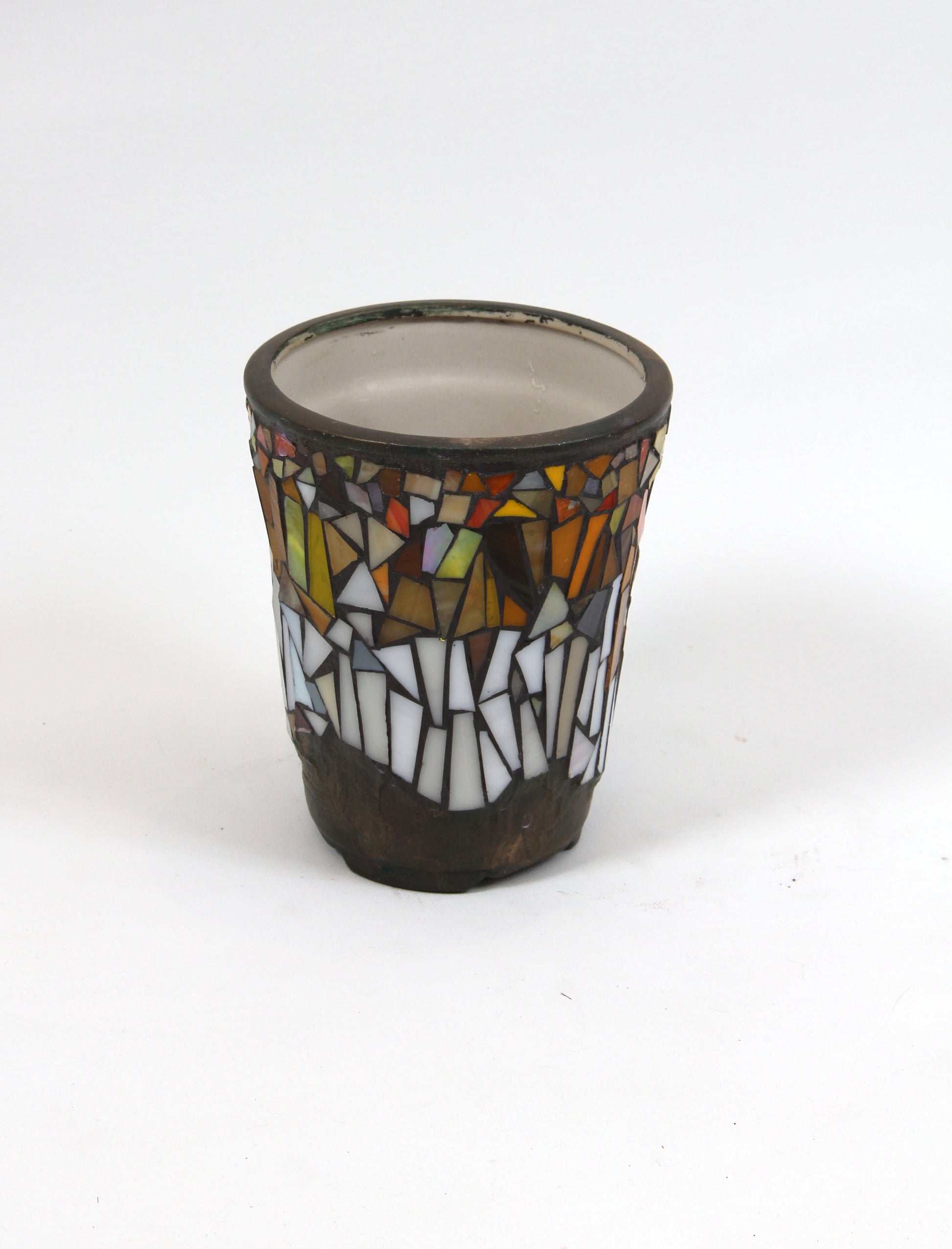 Vase 4 – glasskunst av Berit Sviland fra motsatt side