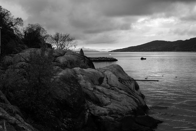Drøbak - Badeparken, fotografi av Marit Junge bilde uten ramme