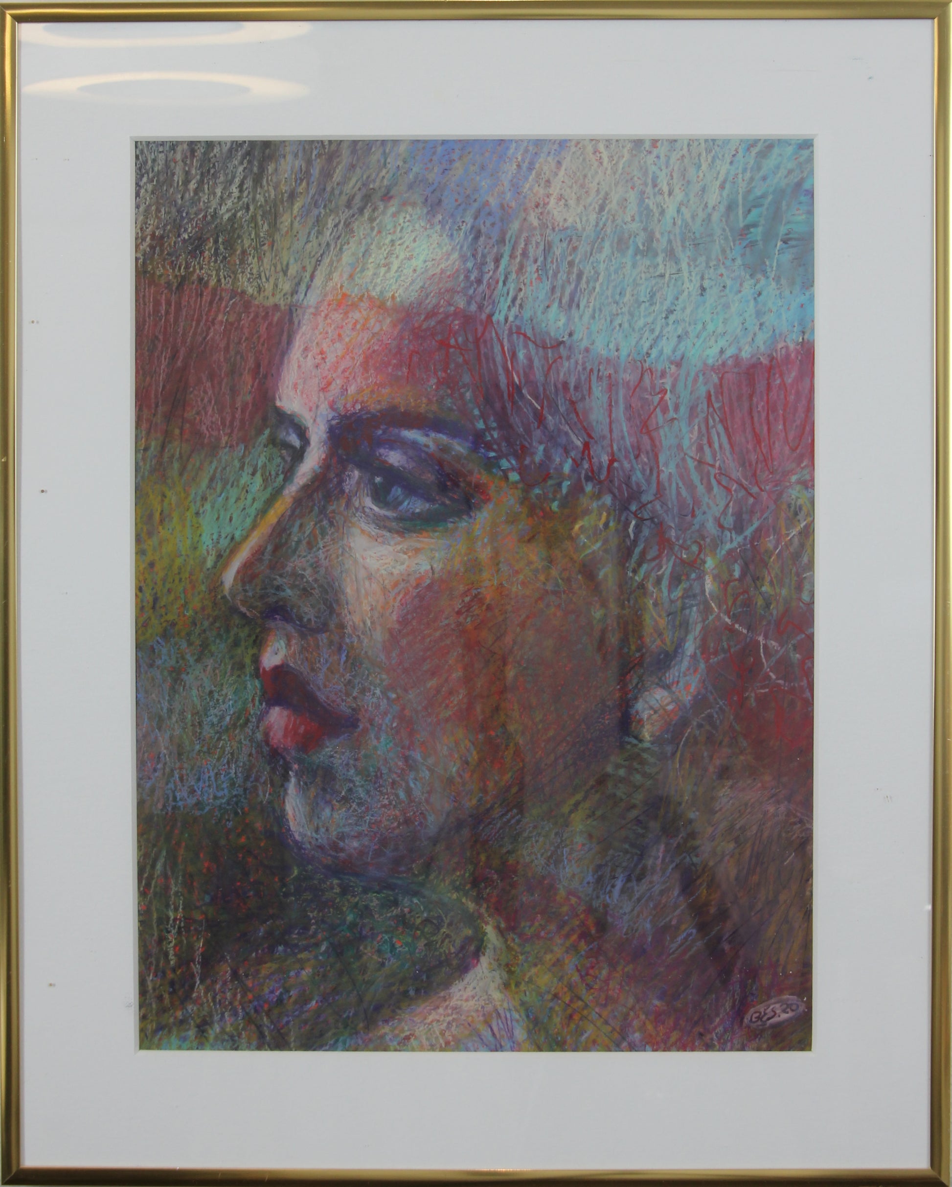 Rita – pastell tegning av Berit E. Sviland | Galleri Drøbak