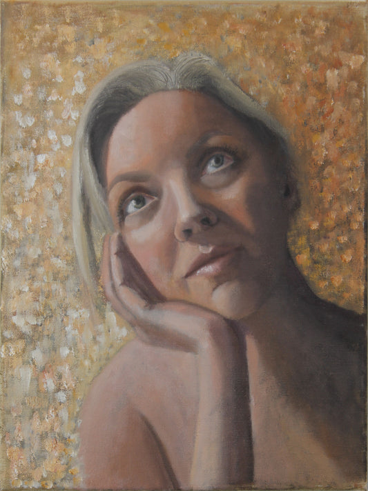 I morgen – oljemaleri av Irene Olaussen | Galleri Drøbak