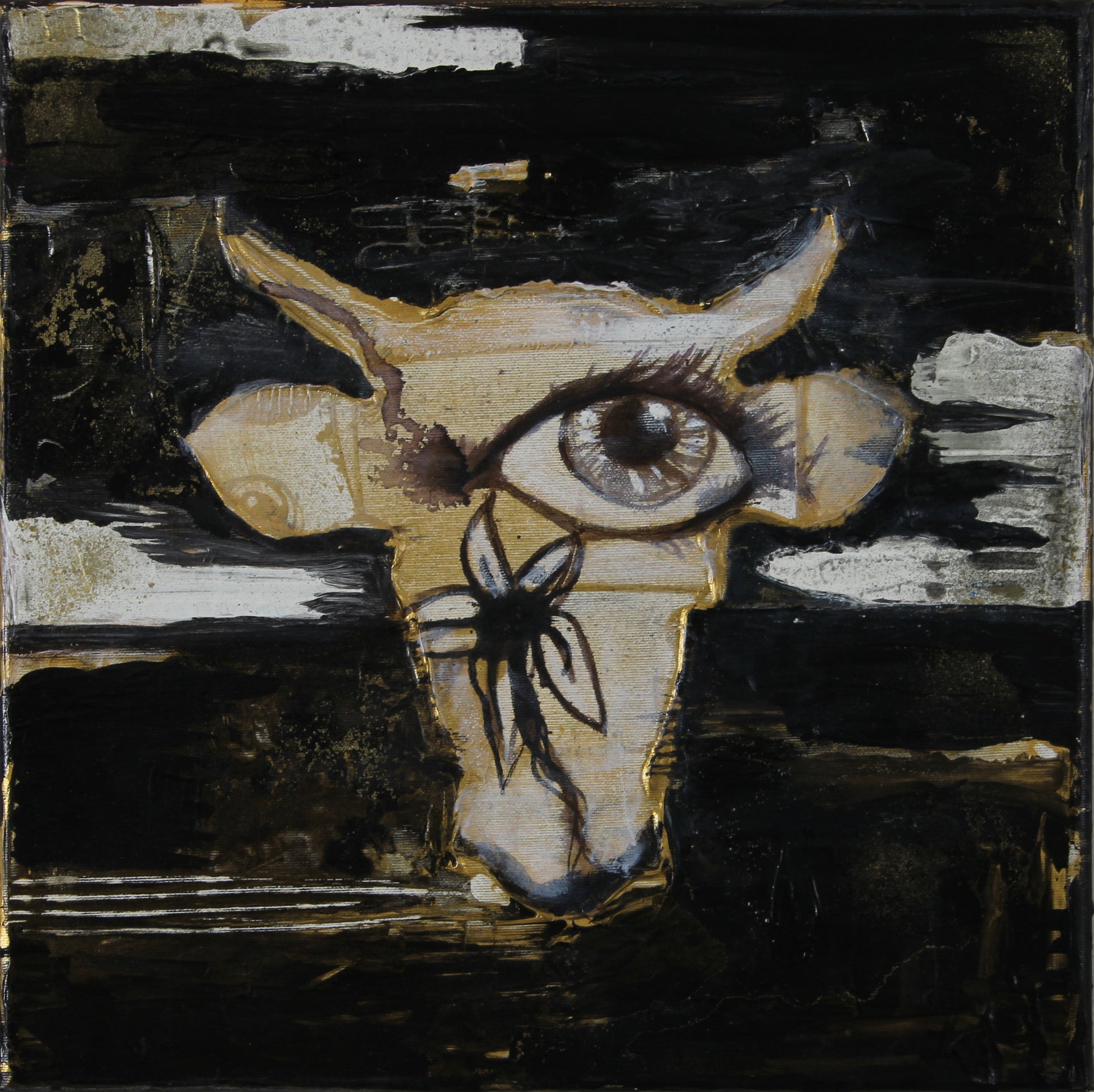 I see you – akrylmaleri av Line Westgaard | Galleri Drøbak